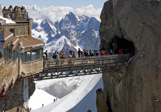 Aiguille du Midi Bridge, France