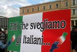 «Κάντε ησυχία μην ξυπνήσουμε τους Ιταλούς»!
