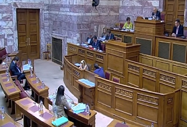 Εικονική ψηφοφορία στο ελληνικό Κοινοβούλιο